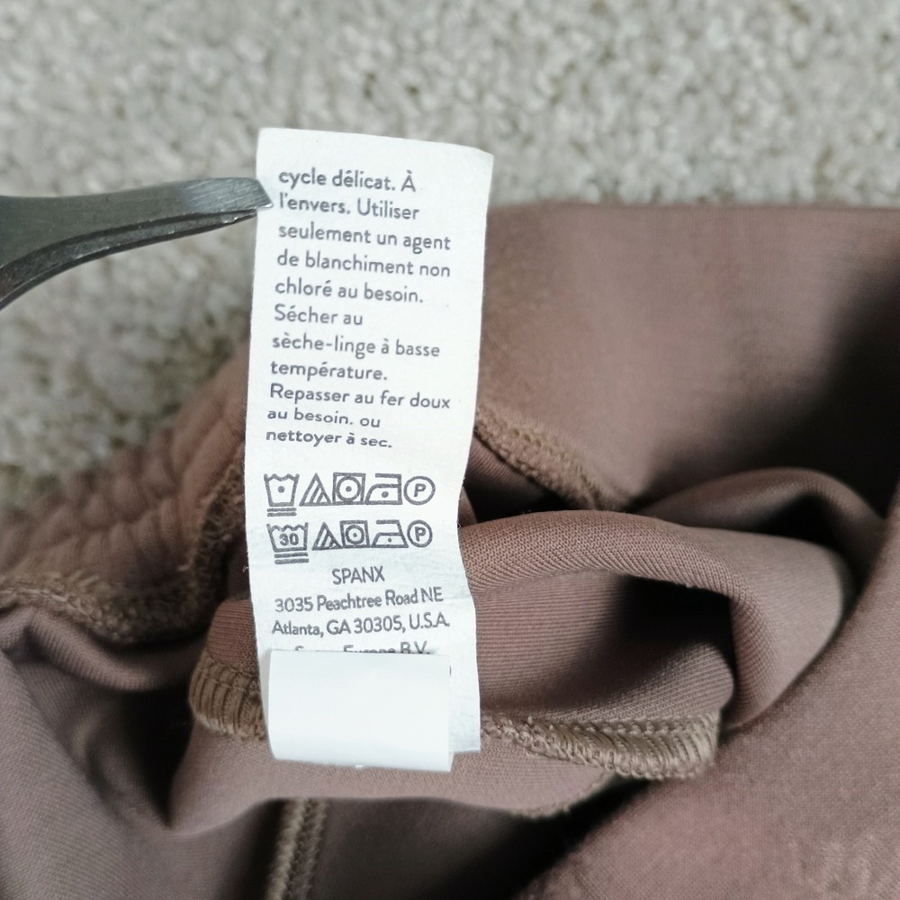 SPANX AirEssentials Wide Leg Pants Womens XS Petite Brown Lounge Sweats - Picture 6 of 14